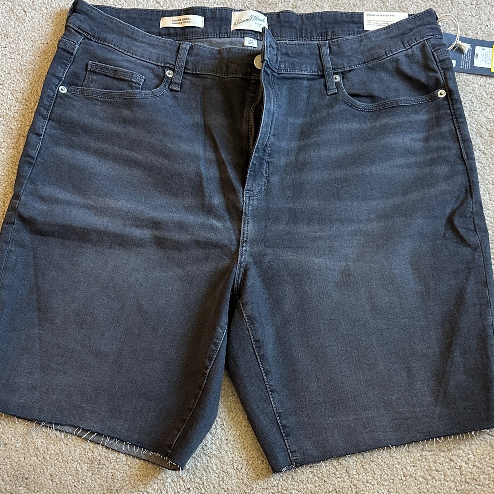 Universal Thread Women's Dark Gray Jean Shorts